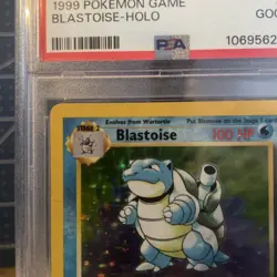 pokemon Tcg 1999 Psa Good 2 Base Set Blastoise Holo #2 - Image 4