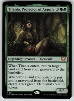 Titania, Protector of Argoth Normal M Commander: Edge of Eternities 111 NM - Image 1