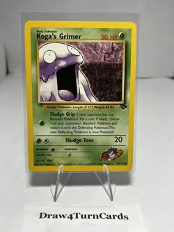 Pokemon TCG Koga's Grimer Gym Challenge 78 Regular Unlimited Common - Image 1