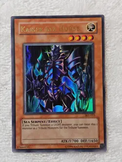 YuGiOh TCG Kaiser Sea Horse - Starter Deck: Kaiba Evolutio SKE-015 Ultra Rare LP - Image 2