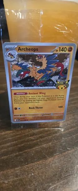 Pokemon Field Museum Archeops Exclusive Promo Sealed - IN HAND! - Image 1