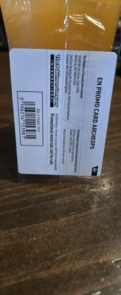 Pokemon Field Museum Archeops Exclusive Promo Sealed - IN HAND! - Image 2