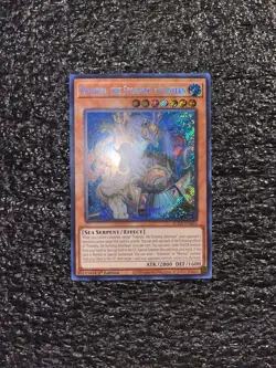 Yugioh! Poseidra, the Storming Atlantean SUDA-EN016 Secret Rare 1st Edition NM - Image 1