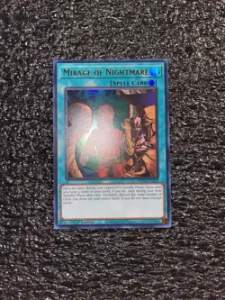 Yugioh! Mirage of Nightmare MP25-EN298 Ultra Rare 1st Edition Near Mint - Image 1