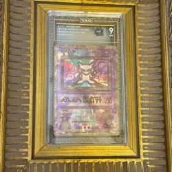 1999 Ancient Mew - Nintendo Promo Japanese Cosmic Holo Pokemon TAG 9 MINT - Image 4
