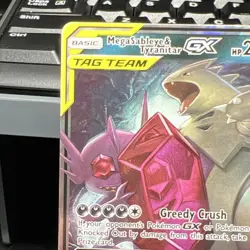 Pokemon Mega Sableye & Tyranitar GX TAG TEAM Ultra Rare Holo 126/236 Sm-Unified… - Image 5