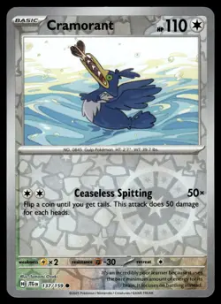CRAMORANT 137/159 Common Journey Together Pokemon NM - Image 1