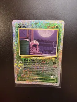 Pokemon Grimer Legendary Collection Common Reverse Holo 50 HP 78/110 English - Image 1