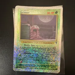 Pokemon Grimer Legendary Collection Common Reverse Holo 50 HP 78/110 English - Image 4