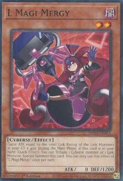 Yugioh - L Magi Mergy - MP25-EN411 - Common - NM/M - Image 1