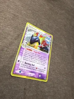 Pokemon - Typhlosion Delta Species 12/101 Dragon Frontiers Reverse Holo -STAMPED - Image 3
