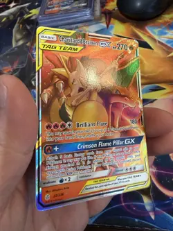Pokemon Charizard & Braixen GX TAG TEAM Ultra Rare Holo 22/236 HP 270 Near Mint - Image 2