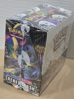 Pokemon TCG Rebel Clash Booster Box Sword & Shield 36 Packs Factory Sealed - Image 2