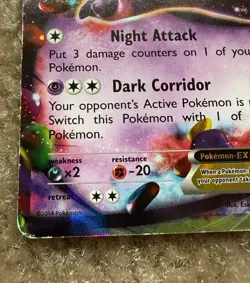 Gengar EX 34/119 XY - Phantom Forces Holo 2014 Pokemon #34 - Image 4