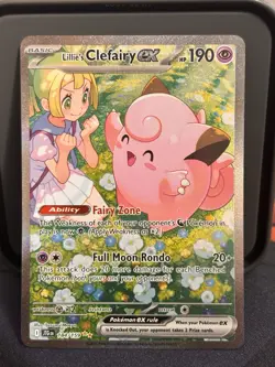 Pokemon Lillie’s Clefairy Special Illustration rare 184/159 Journey Together - Image 1