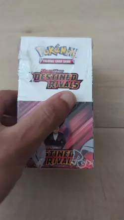 Pokemon TCG Destined Rivals Half Booster Box | 18 Packs Intact | Box Unsealed - Image 2
