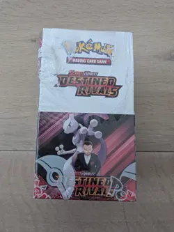 Pokemon TCG Destined Rivals Half Booster Box | 18 Packs Intact | Box Unsealed - Image 3