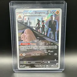 Team Rocket's Dugtrio 239/217 Rare Holo English 100HP Stage 1 - Image 1