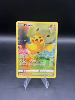 Pokemon TCG Pikachu GG30/GG70 Holo Crown Zenith Galarian Gallery - Image 1
