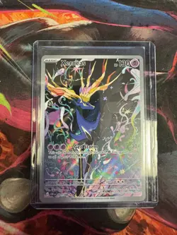 Xerneas 91/86 Illustration Rare Pokemon Chaos Rising ME04 NM - Image 1