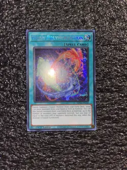 Yugioh! Heavy Polymerization MP24-EN150 Prismatic Secret Rare 1st Edition NM - Image 1