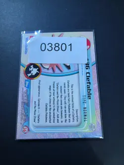 Topps Pokemon Clefable 36 Series 1 Card Blue Topps Trading Card Vintage - Image 5