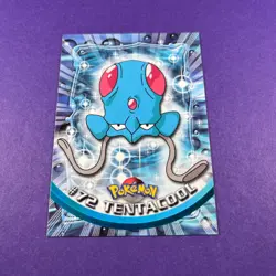 Tentacool 72 Topps TV Animation Edition Blue Label Pokemon Card TCG - Image 1