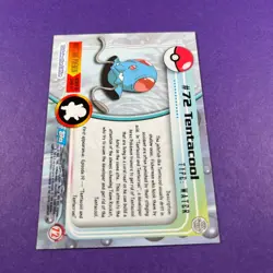 Tentacool 72 Topps TV Animation Edition Blue Label Pokemon Card TCG - Image 3
