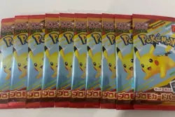 Pikachu 020/M-P McDonald's Promo 2025 Pokemon Card Japanese 10set - Image 1