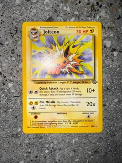 Pokemon TCG Cards Jolteon 20/64 Jungle Rare NM - Image 3