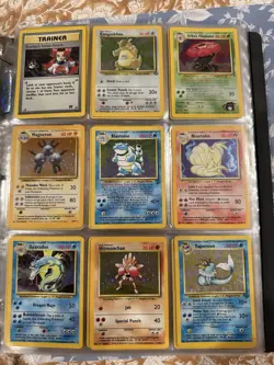 Vintage Pokemon TCG Lots 10 WOTC era cards: Rares Holos First Edition Base Set! - Image 1