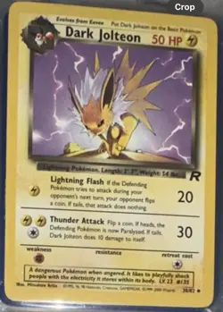 Vintage Pokemon TCG Lots 10 WOTC era cards: Rares Holos First Edition Base Set! - Image 2