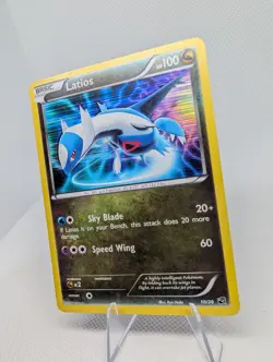 Latios 10/20 Black White Dragon Vault Holo 2012 Pokemon: TCG Card - LP - Image 2