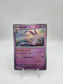 Pokemon TCG Sylveon Rare Poke Ball Holo- Prismatic Evolutions, Near Mint - Image 1