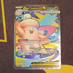 Pokemon TCG Mega Clefable EX 103/088 FA Holo - Image 1