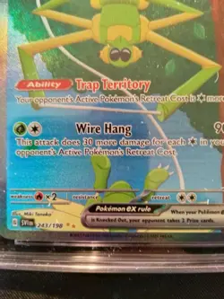 Pokemon - Spidops - S&V Illustration Rare CGC 10 Gem Mint - Image 5