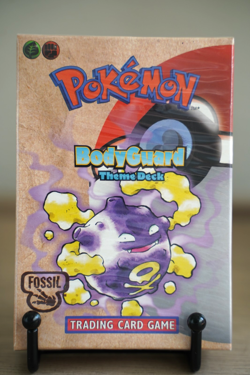 Pokemon Fossil BodyGuard Theme Deck Red Logo Australian 1999-2000 WOTC Sealed - Image 1