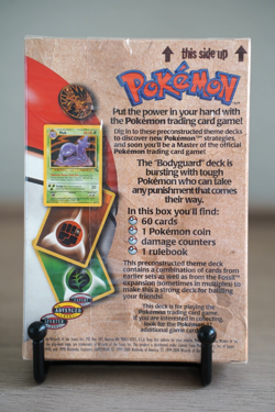 Pokemon Fossil BodyGuard Theme Deck Red Logo Australian 1999-2000 WOTC Sealed - Image 2