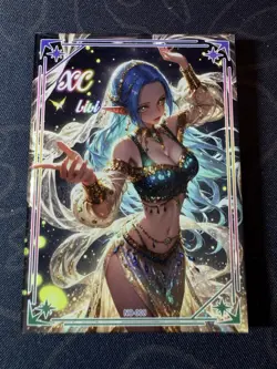 Dancer Vivi Diamond Card Metal Beautiful Waifu Doujin Case Prize One Piece - Image 1