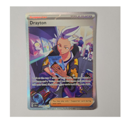 Pokemon TCG Drayton 244/191 SV: Stellar Crown UR Full Art Holo Eng 2024 - Image 1