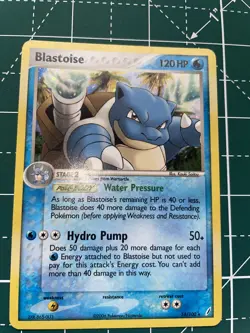 Blastoise 14/100 Holo Rare Ex Crystal Guardians Pokemon TCG - Image 2