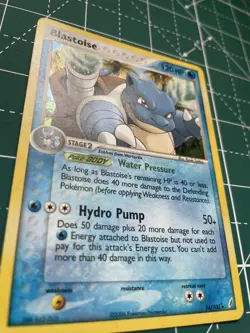 Blastoise 14/100 Holo Rare Ex Crystal Guardians Pokemon TCG - Image 3