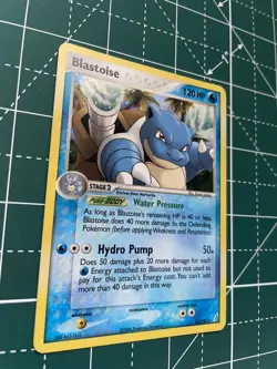 Blastoise 14/100 Holo Rare Ex Crystal Guardians Pokemon TCG - Image 5