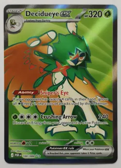 Decidueye EX 100/88 - Perfect Order - Pokemon TCG - Full Art NM - Image 1