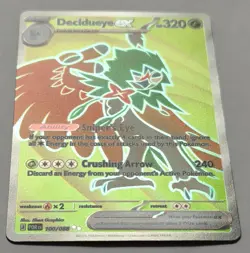 Decidueye EX 100/88 - Perfect Order - Pokemon TCG - Full Art NM - Image 2