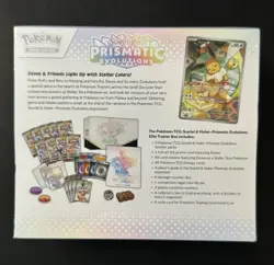 Pokemon TCG Scarlet & Violet Prismatic Evolutions Elite Trainer Box ETB Sealed - Image 2