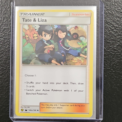 Pokemon Company Pokemon TCG Celestial Storm Tate & Liza 148/168 Full Art Holo - Image 1