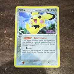 Pokemon TCG Pichu Delta Species 76/110 Holon Phantoms Holo - Image 1