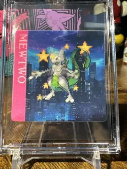 Pokemon Chinese EIF Gameboy Lenticular Shining Mewtwo - Image 1
