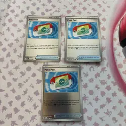 3x Poke Pad 081/088 x3- NM Perfect Order Pokemon ME03 - Image 2